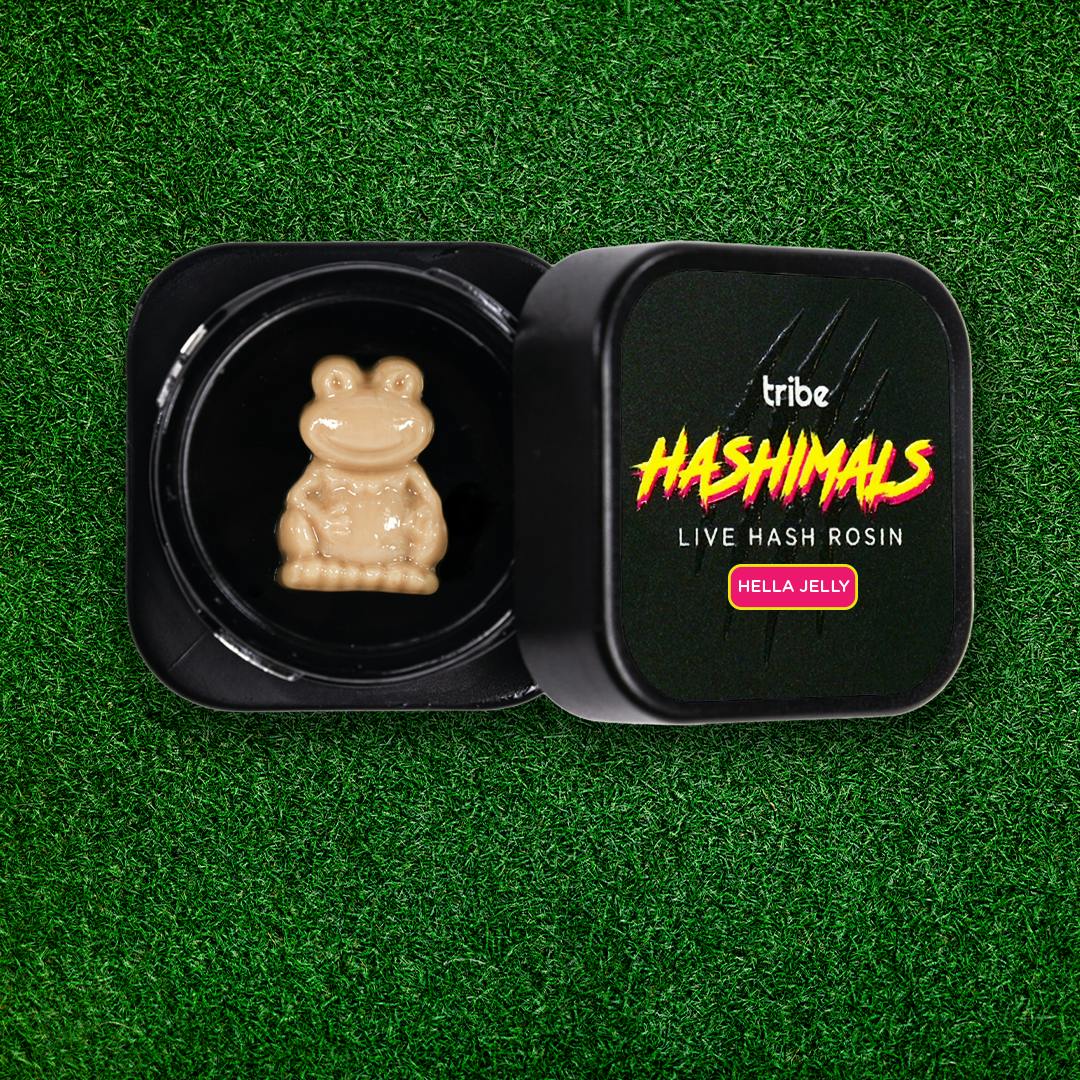Garlic Budder - 1g Hashimals Live Hash Rosin Bunny