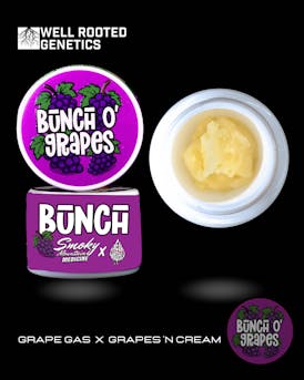 Bunch o Grapes - 1g Well Washed Live Rosin