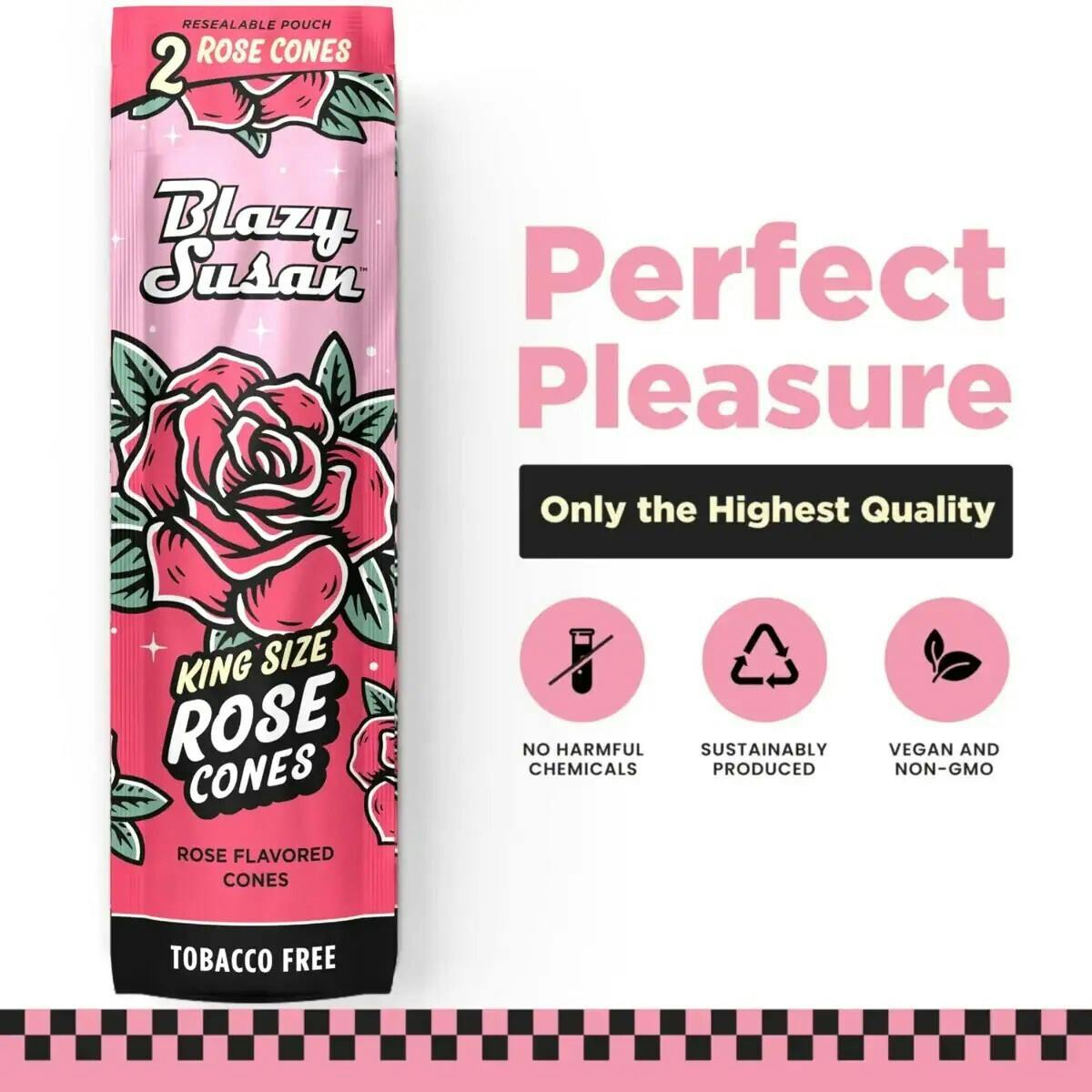 Blazy Susan | King Rose Cones 2pk