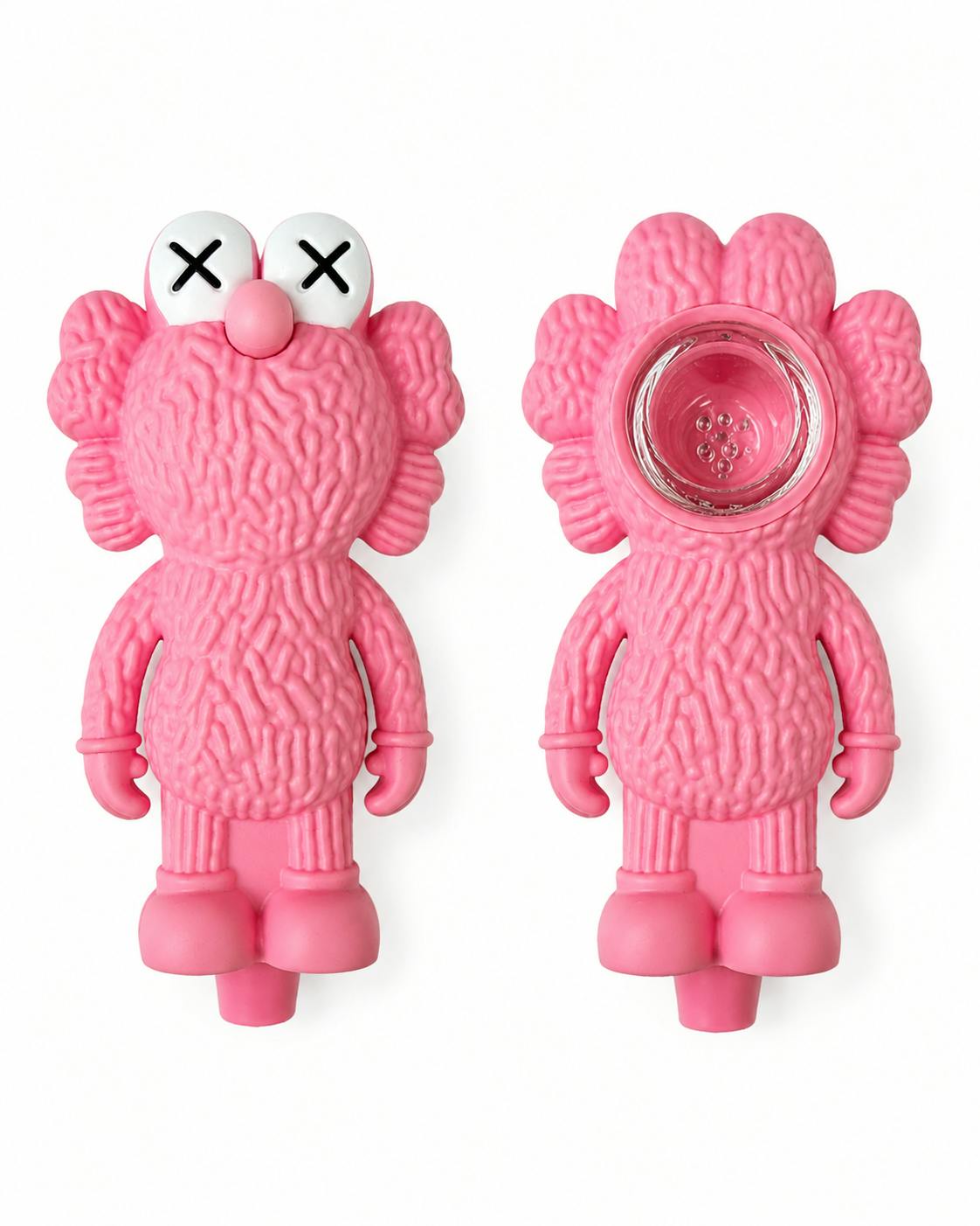4" CHARACTER SILICONE HAND PIPES