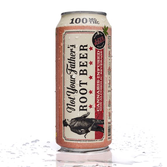 Root Beer 100Mg Infused Soda 16Oz
