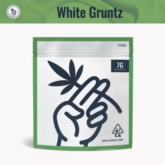 White Gruntz: White Gruntz 7g Smalls Flower
