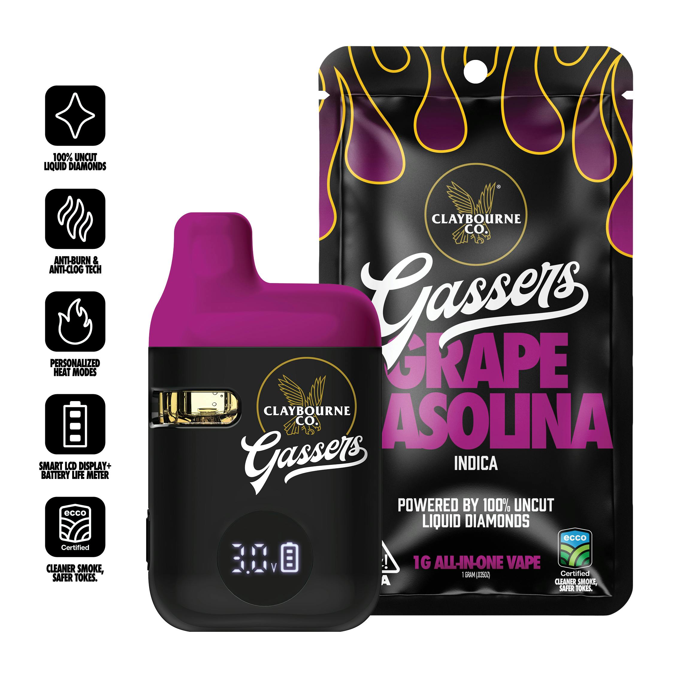 Grape Gasolina 1g AIO Classic Vape