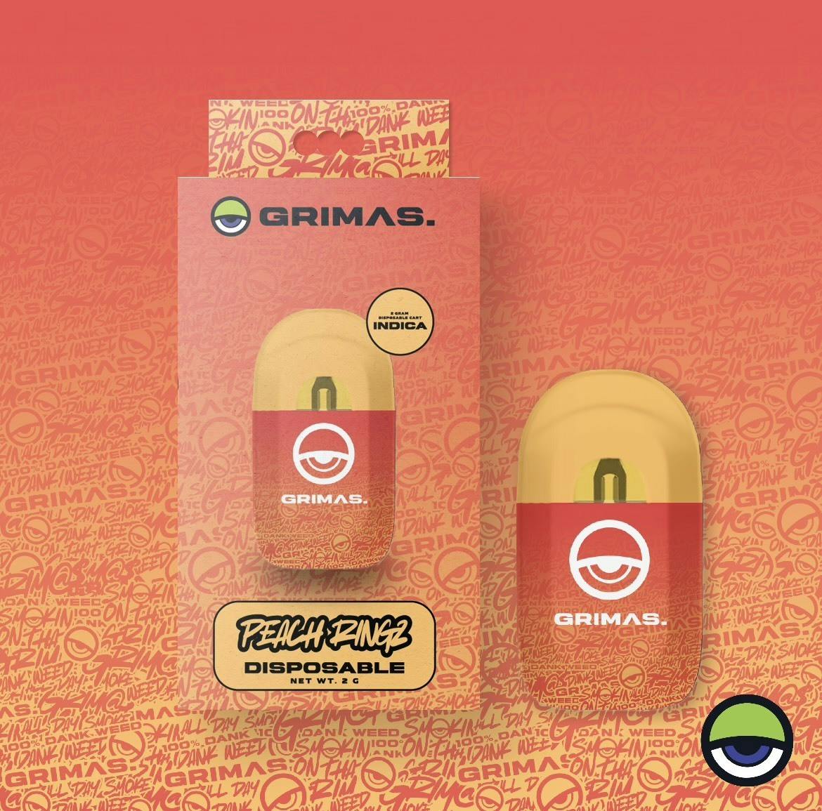 Peach Ringz Disposable