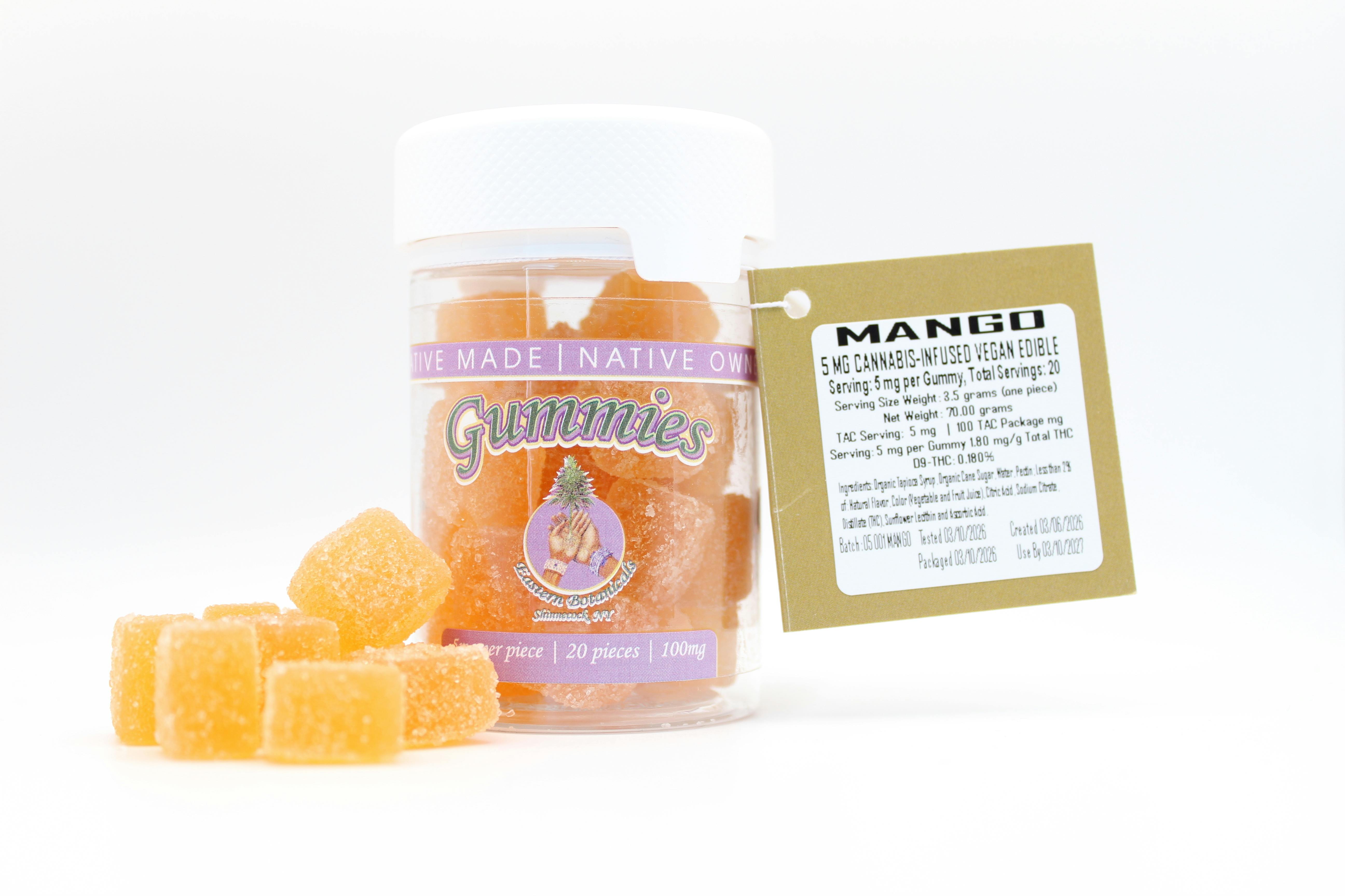Eastern Botanicals | Mango | 5mg Hybrid 20ct at Little Beach Harvest Dispensary
