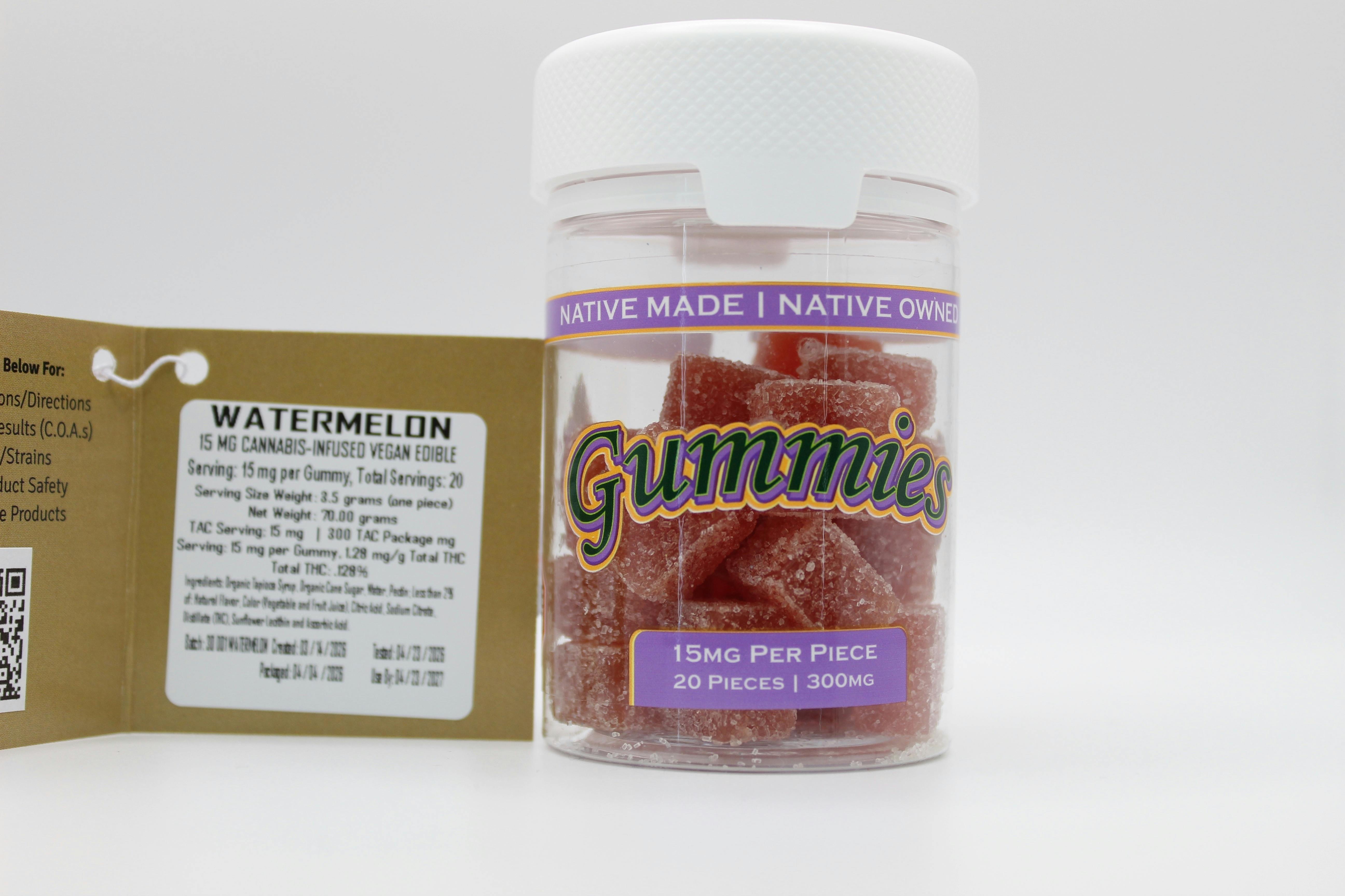 Eastern Botanicals | Watermelon | 15mg Fast-Acting Gummies 20ct