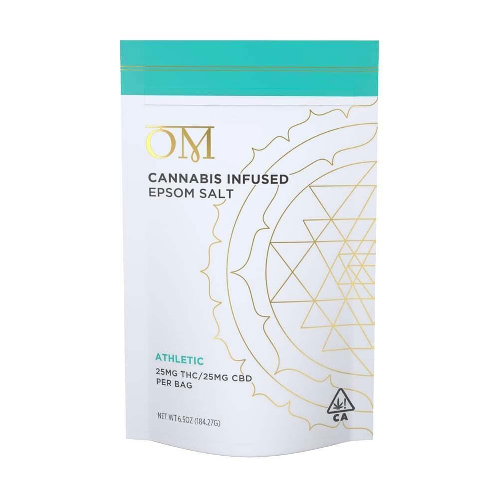 Recovery (25mg CBD/25mg THC) | OM - Epsom Salt Soak