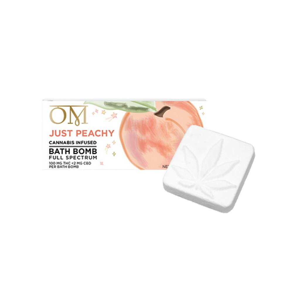Just Peachy (100mg) | OM - Bath Bomb