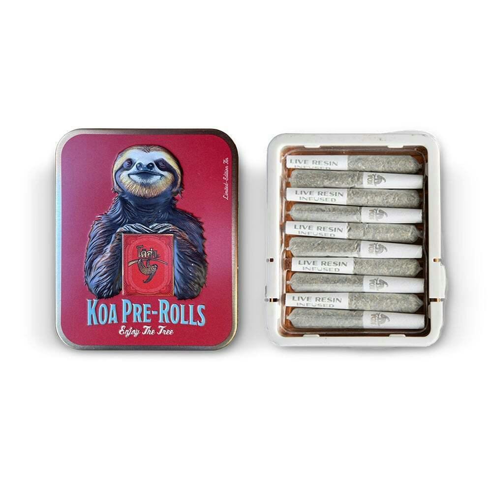 Sour Diesel x Durban Poison Infused 10-Pack (3.5g) | Koa Cannabis Co. - 10 Pack Infused Pre Roll