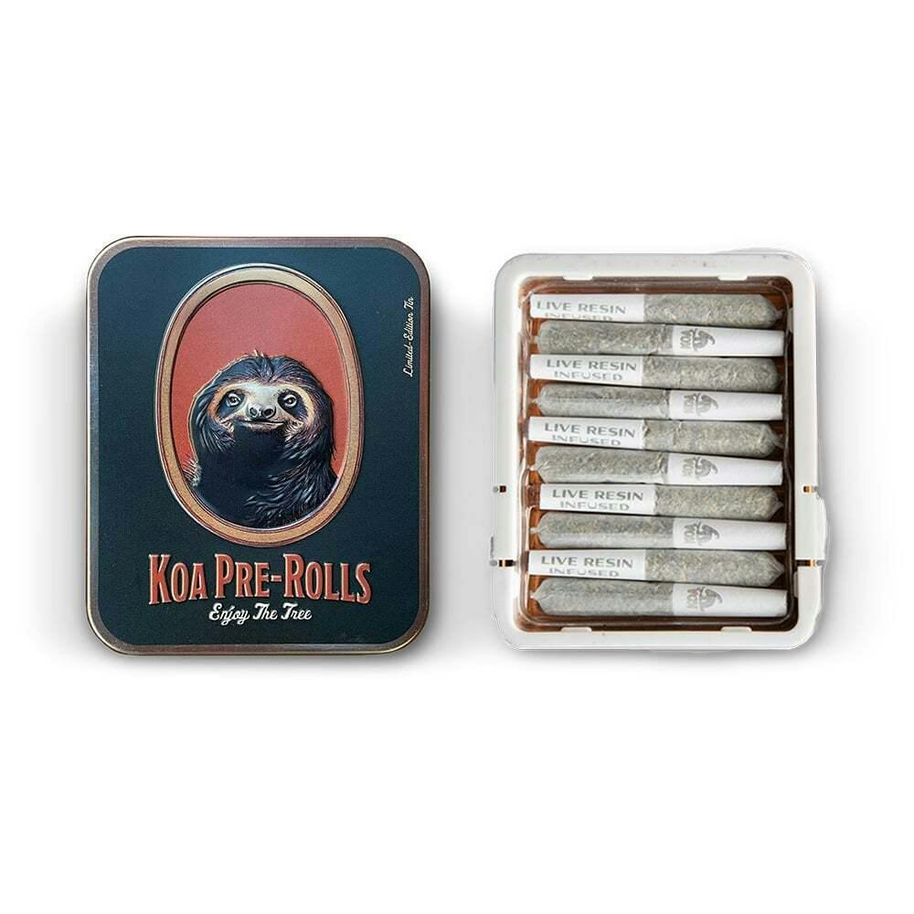 Trainwreck x Blueberry Infused 10-pack (3.5g) | Koa Cannabis Co. - 10 Pack Infused Pre Roll