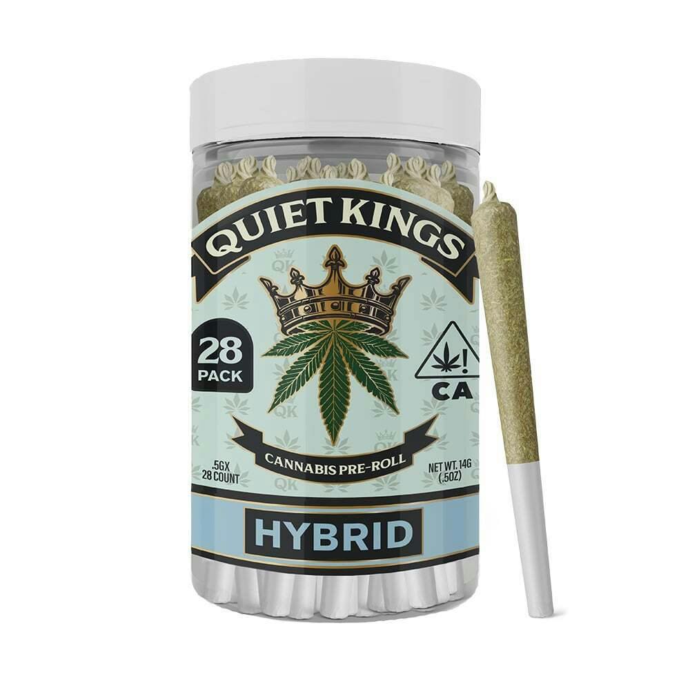 Blue Gruntz [.5g] | Quiet Kings - 28 Pack Pre Rolls
