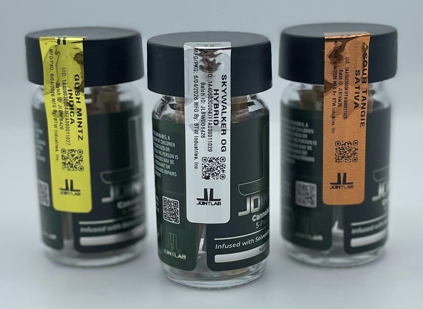 Sky OG [.6g] | JOINTLAB - 5 Pack Infused Pre Roll