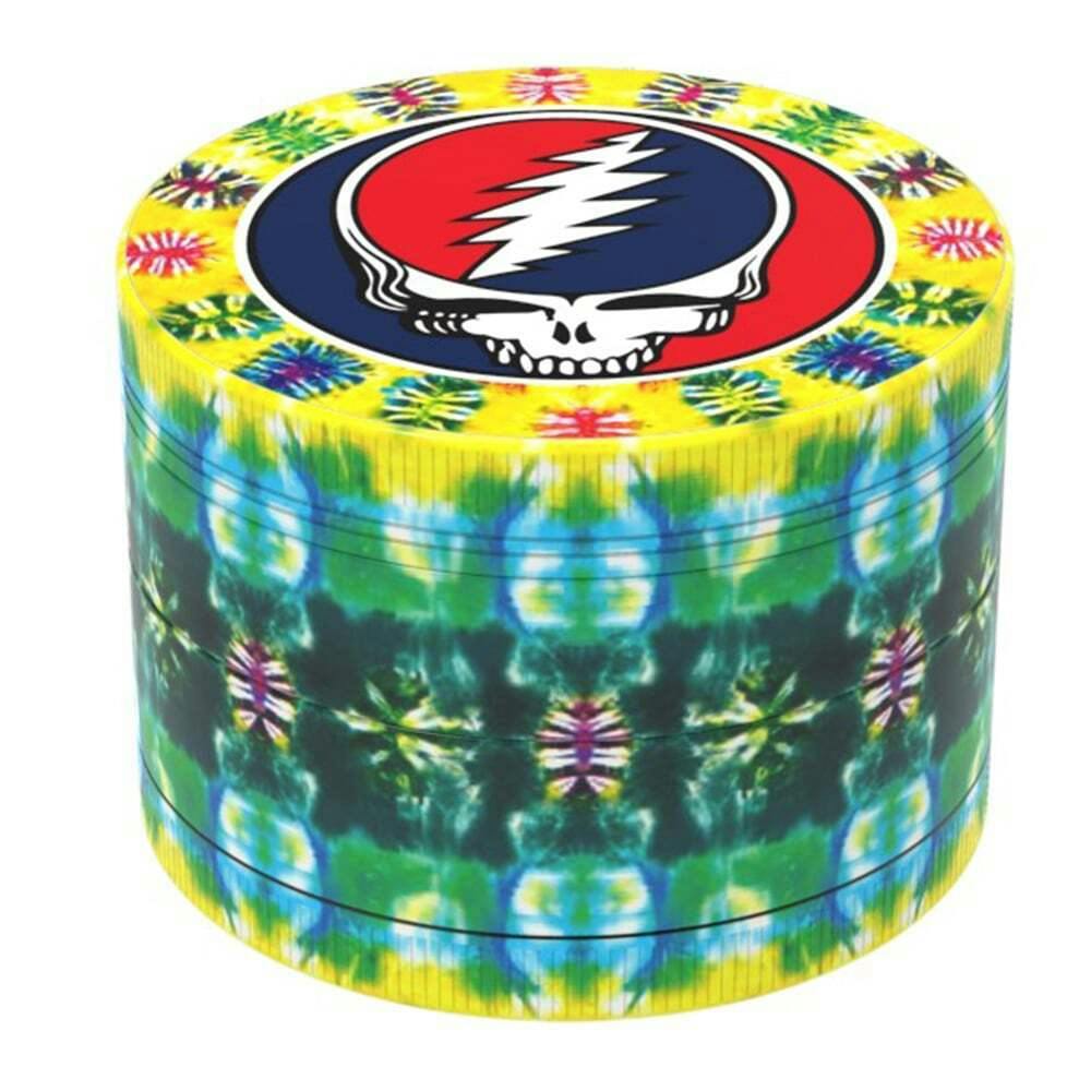 Grateful Dead 4-Piece Grinder - Tie Dye | Blazy Susan - Dead Head Grinder