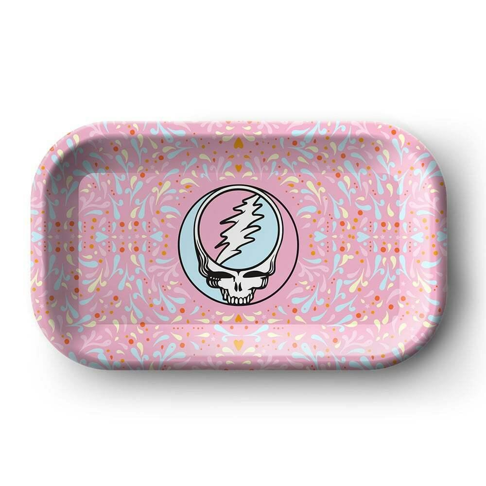 Grateful Dead - Pink & Blue [M] | Blazy Susan - Dead Head Rolling Tray