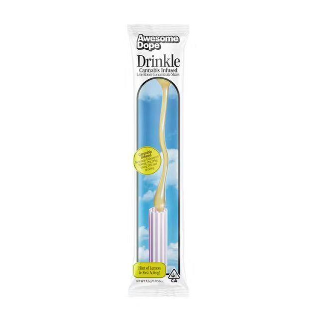 Infused Drinking Straw (100mg) | Awesome Dope - Drinkle Concentrate Straw