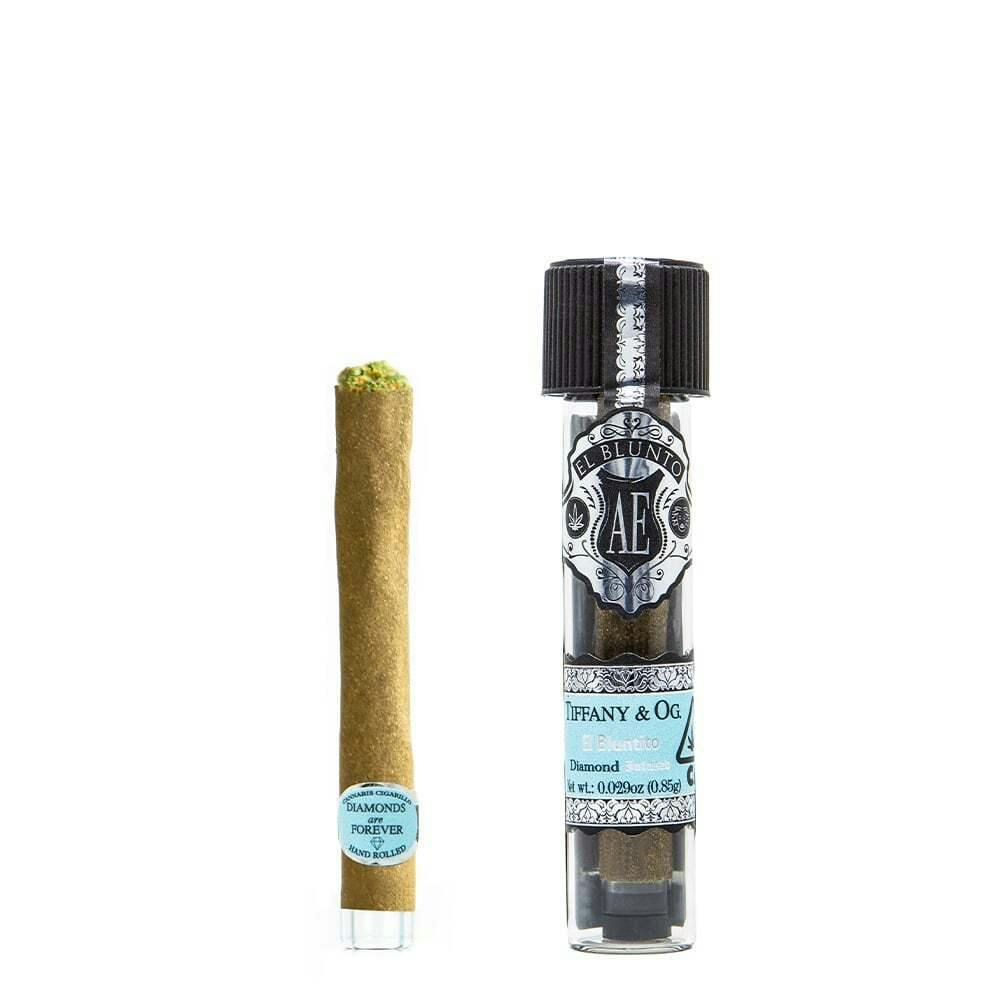 El Bluntito - Azul | Diamond Infused [.85g] | El Blunto - El Bluntito Diamond Infused [Mini Blunt]