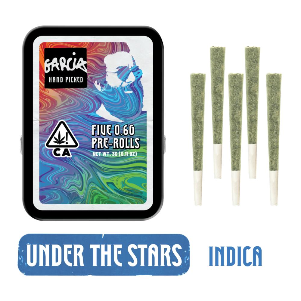 Under the Stars [.6g] | Garcia Hand Picked - 5 Pack Pre Roll