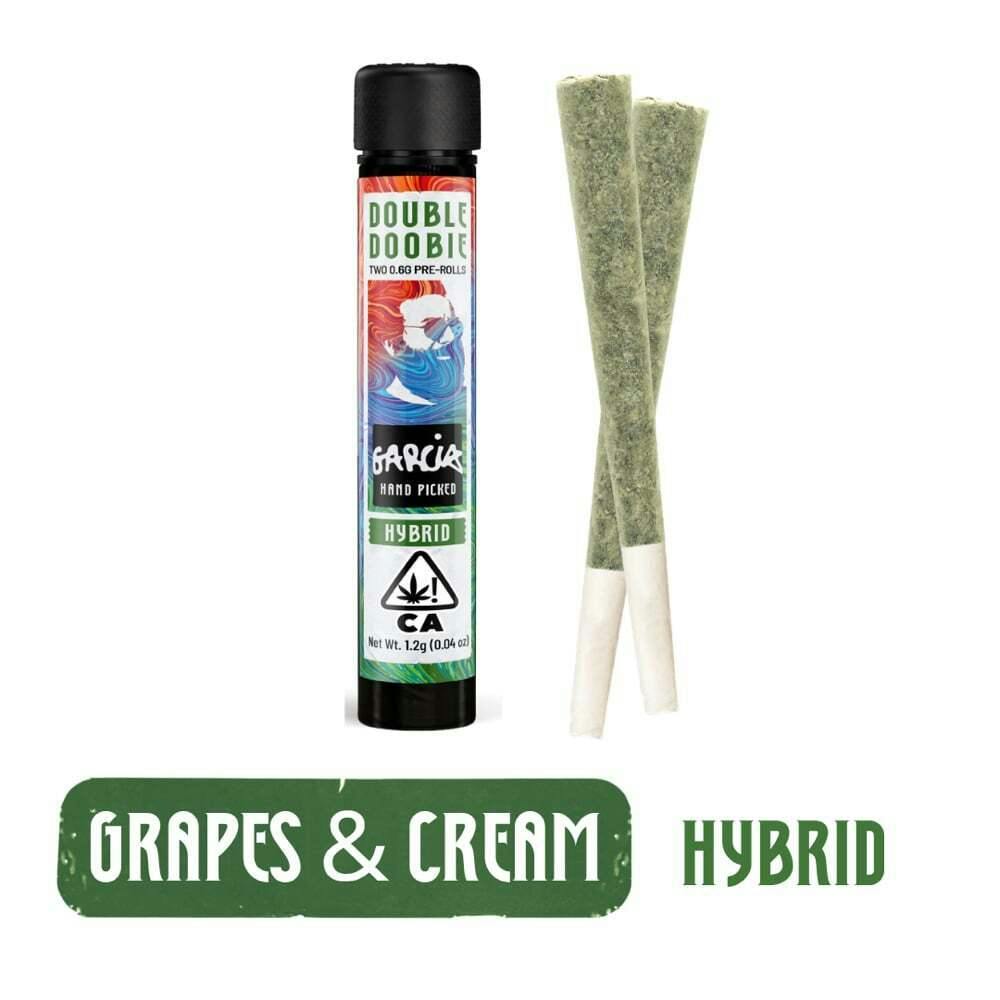 Grapes And Cream [.6g] | Garcia Hand Picked - 2 Pack - Double Doobie