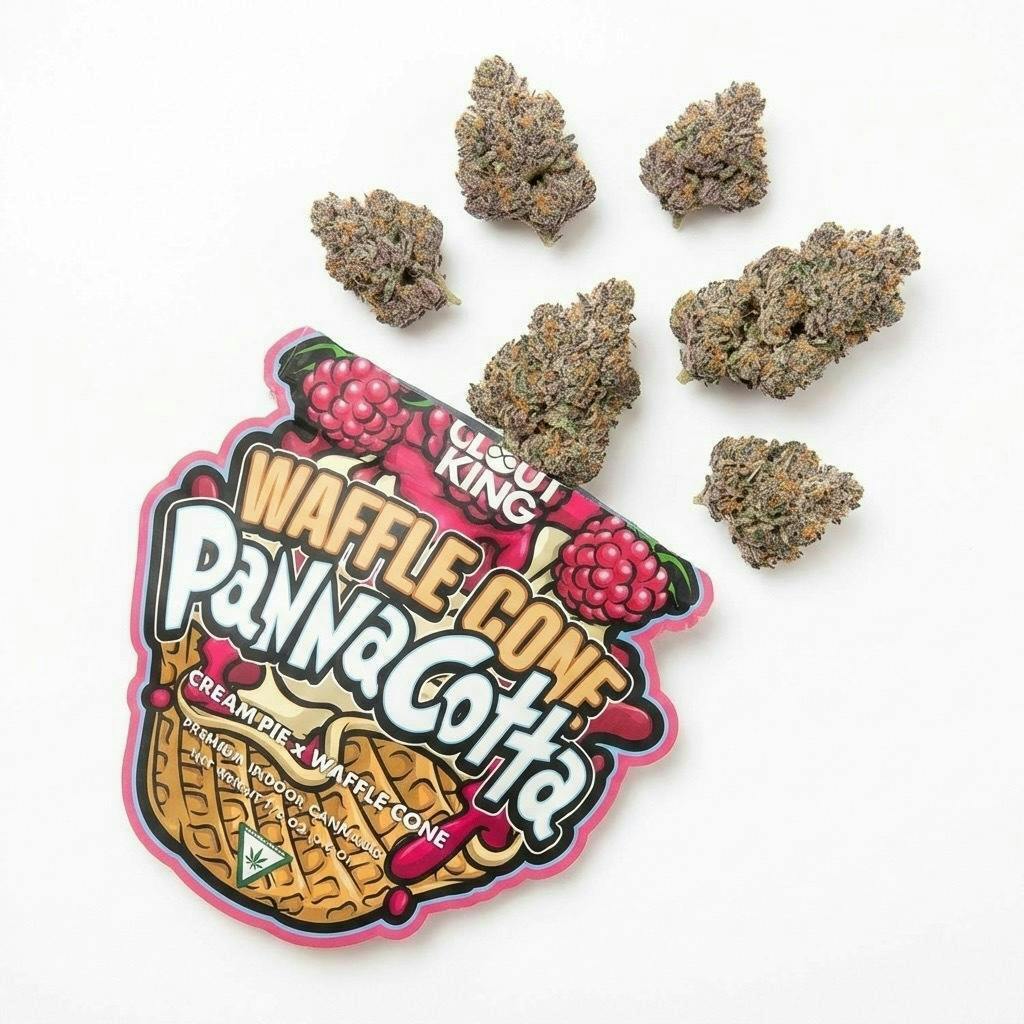Waffle Cone Pana Cotta | Buds | 3.5g