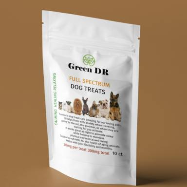 Green DR 300mg CBD Large Dog Treat (REC)