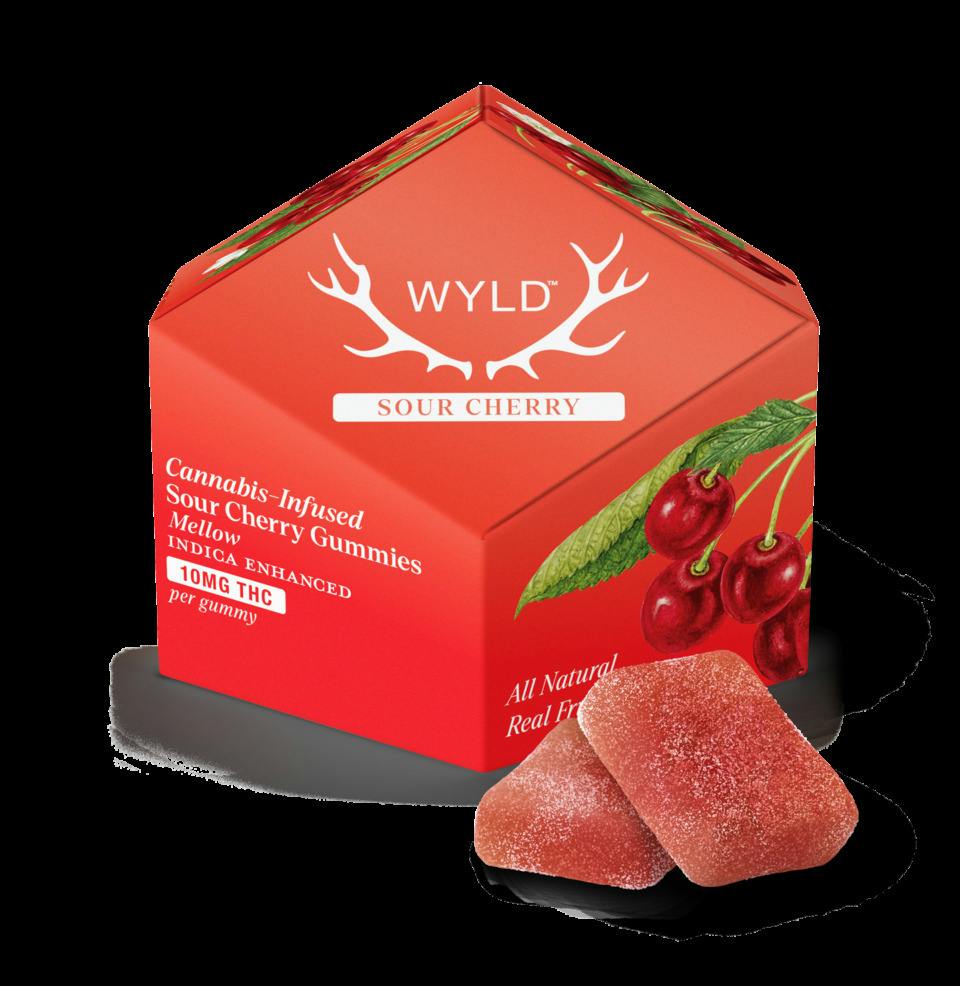 REC - Wyld Gummies - Sour Cherry (100mg)