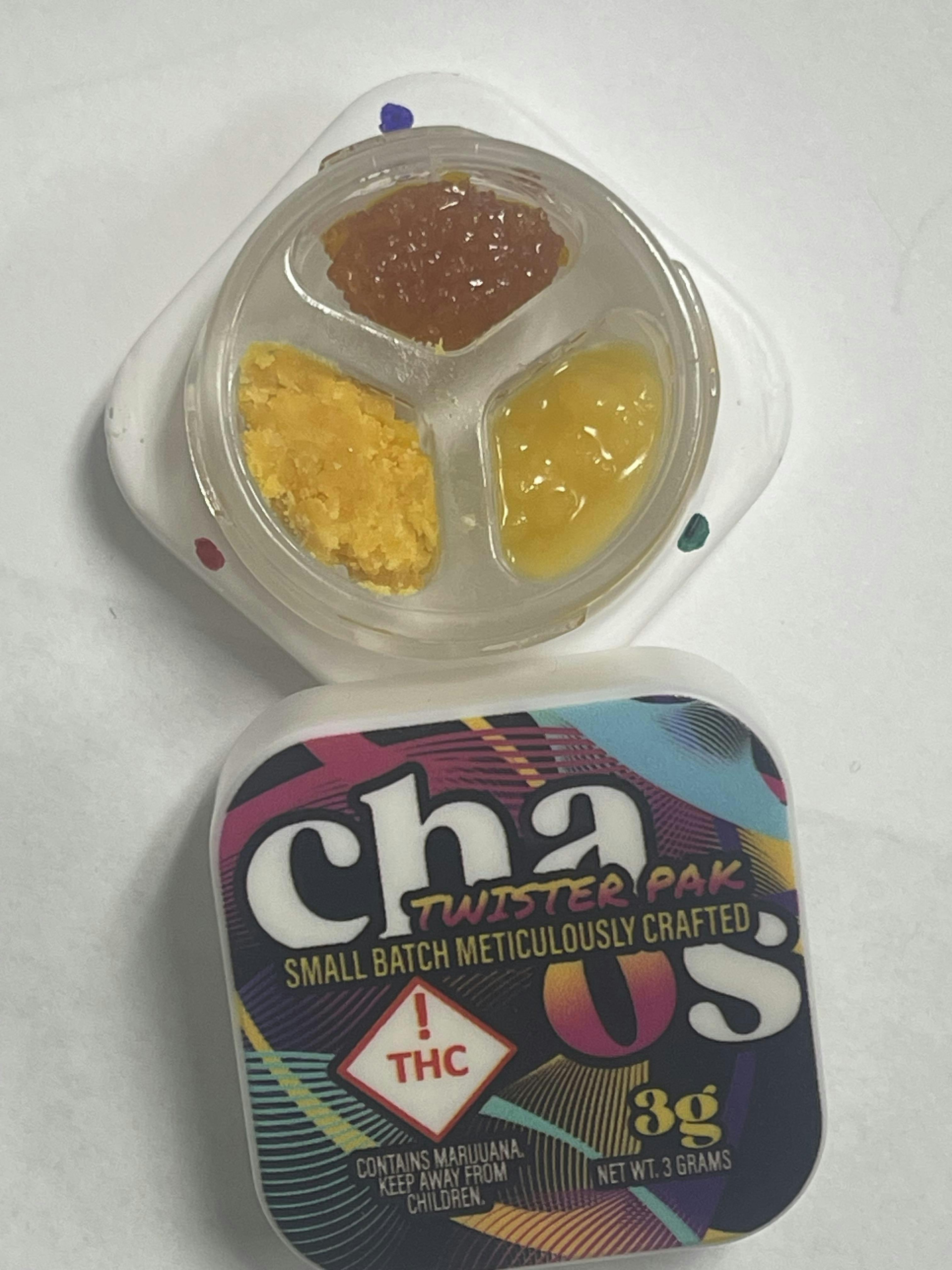 REC - Chaos Twister Pak Wax Variety - Blue Dog, Mach Cake, Mr. G (3g)