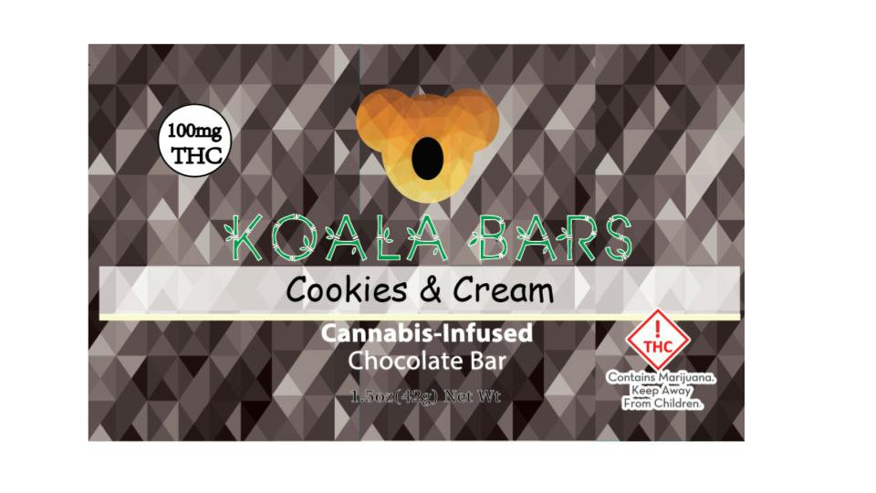 MED - Koala Bar - Cookies & Cream (2000mg)