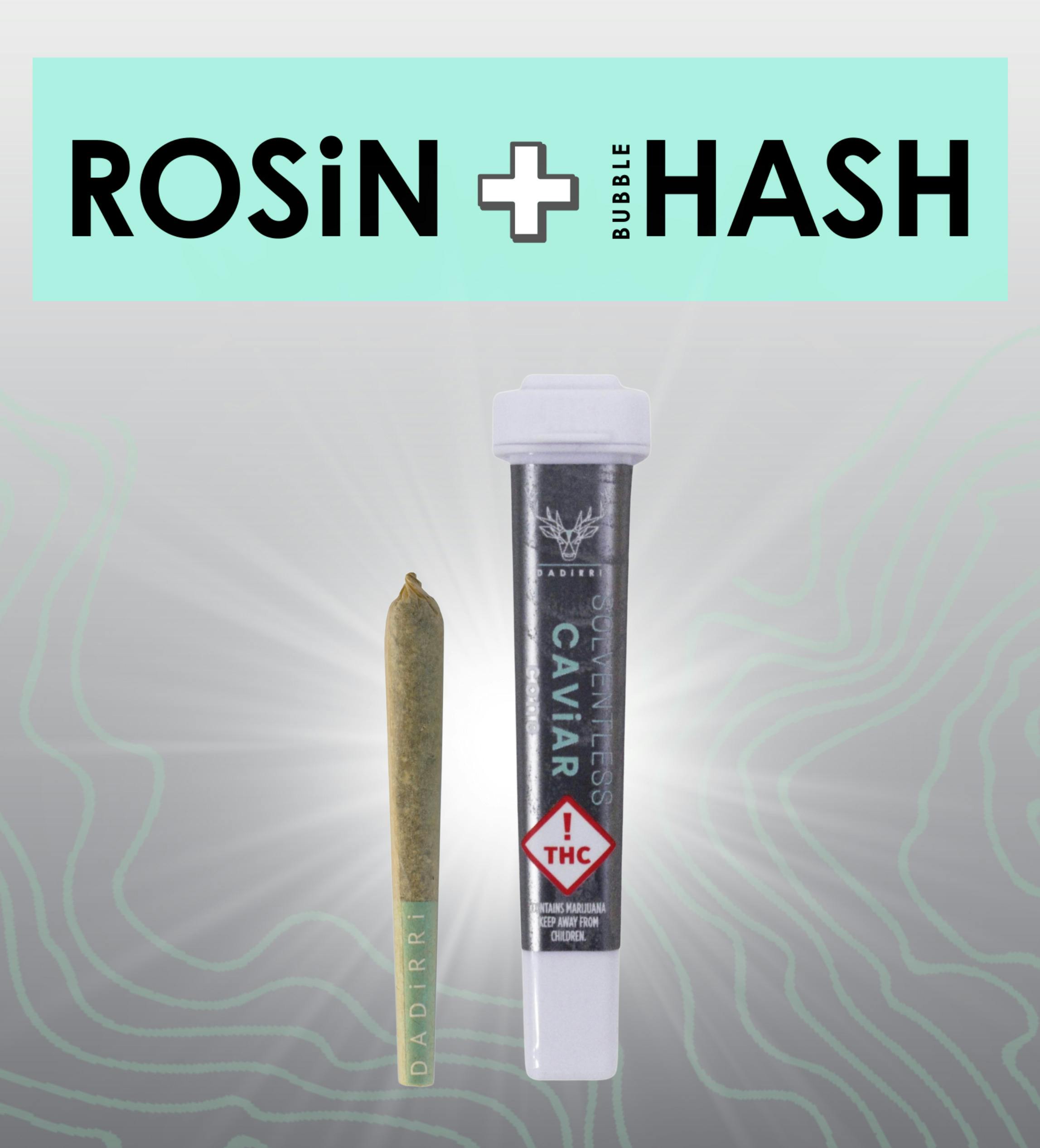 REC - Dadirri Rosin + Bubble Infused Bitty Joint - Indica (0.5g)