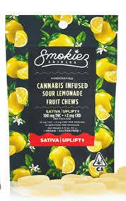 REC - Smokiez Fruit Chews - Sour Lemonade (100mg)