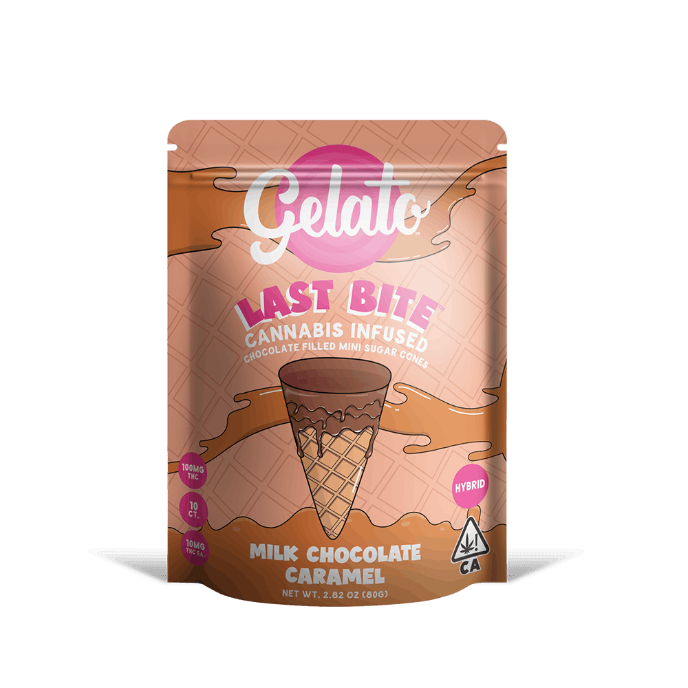Gelato - 100mg Last Bites (Milk Chocolate Caramel-Hybrid)