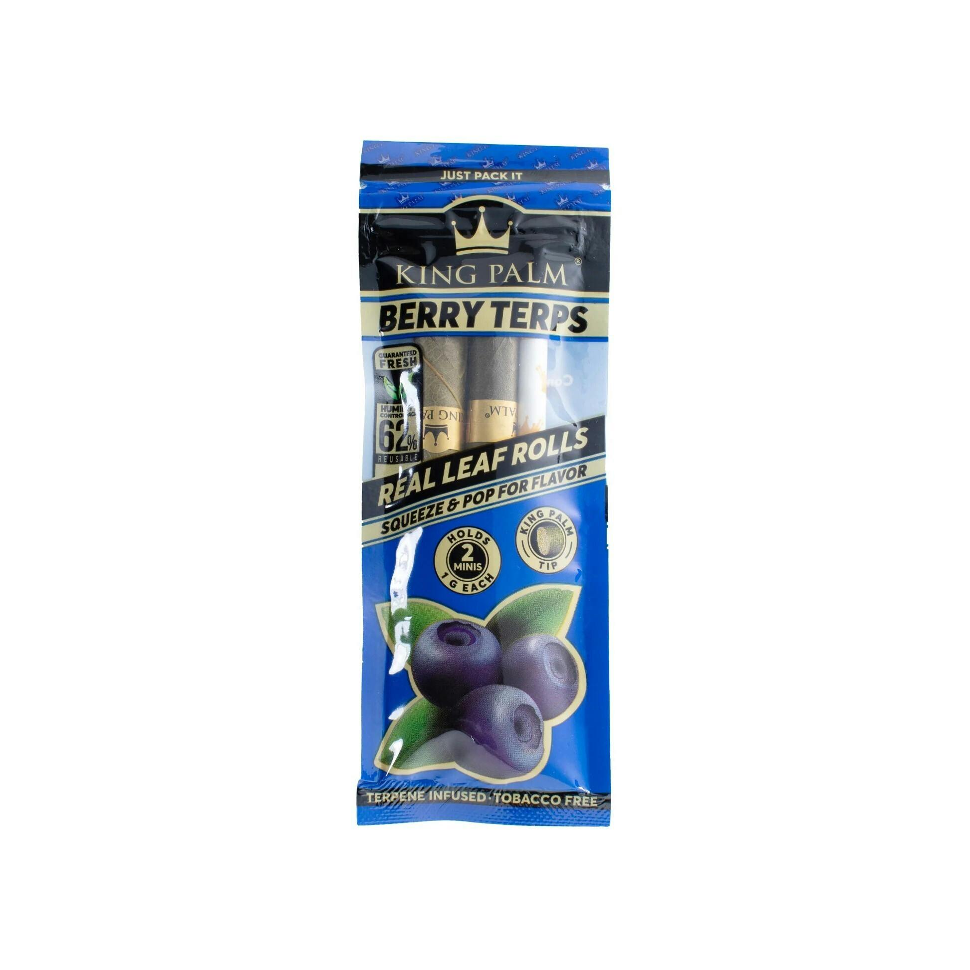King Palm Mini Berry Terps at The Kana Company