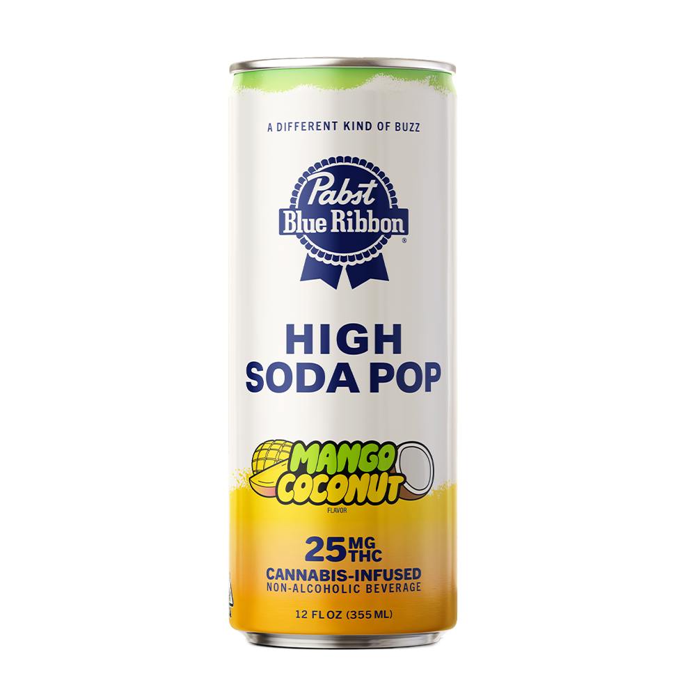 Pabst - 12oz 25 mg THC Beverage (Mango Coconut) at The Kana Company