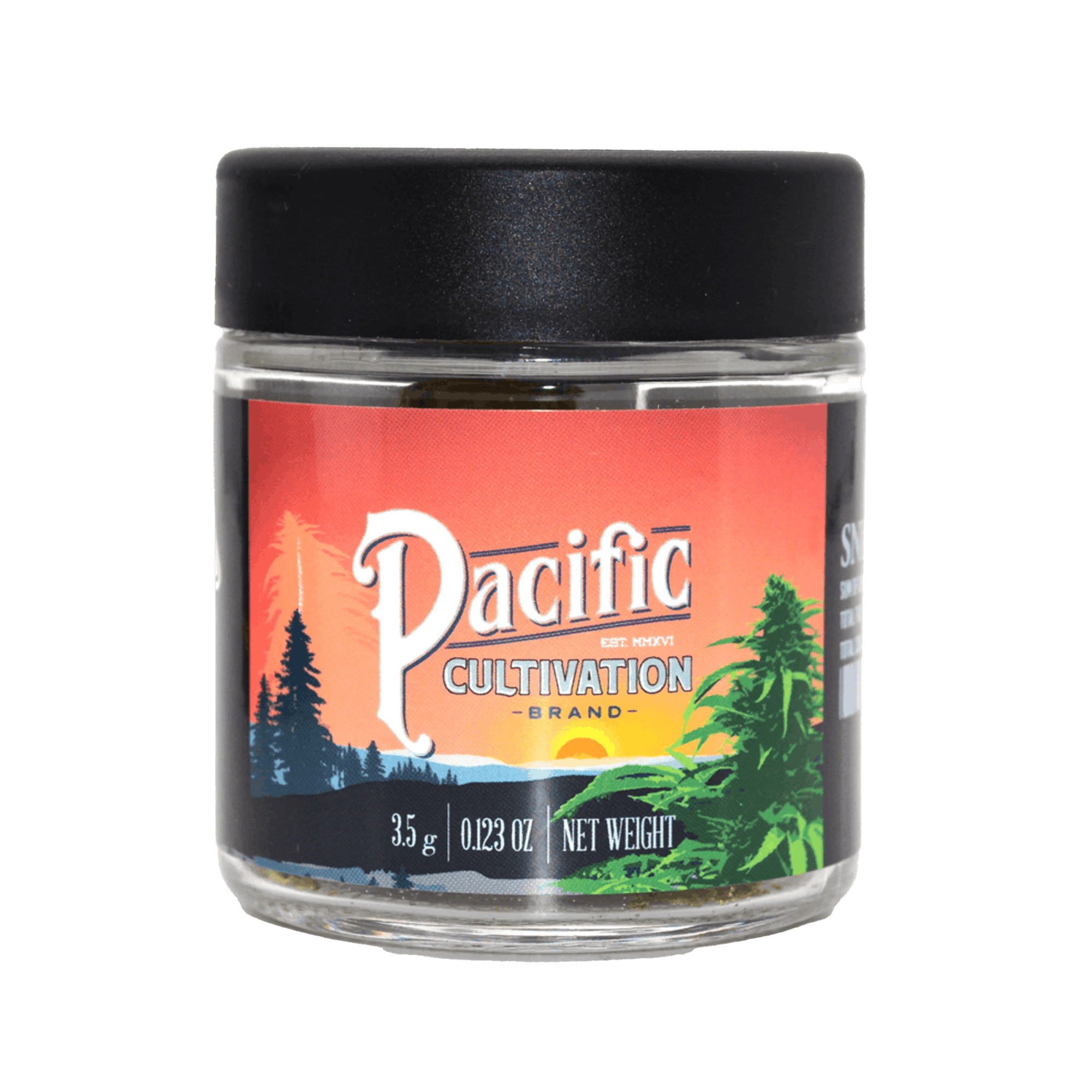 Pacific Cultivation: 3.5g Flower (Lemon Cherry OG-Indica/Hybrid)