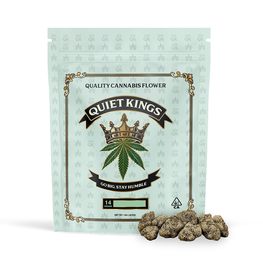 Quiet Kings - 14g Flower (Blue Cherry Gelato-Indica)