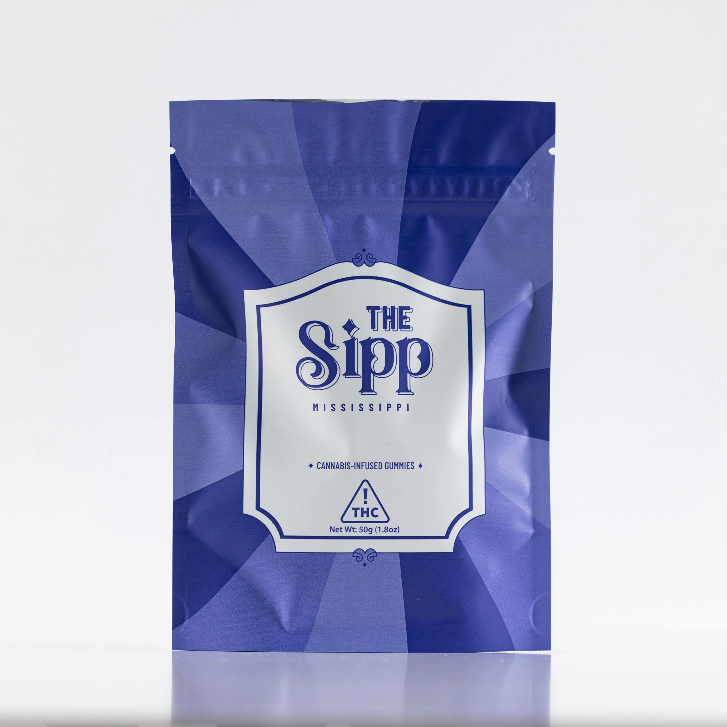 The Sipp | Blue Razz Sleep Gummies - 1000 mg - 10 Pack