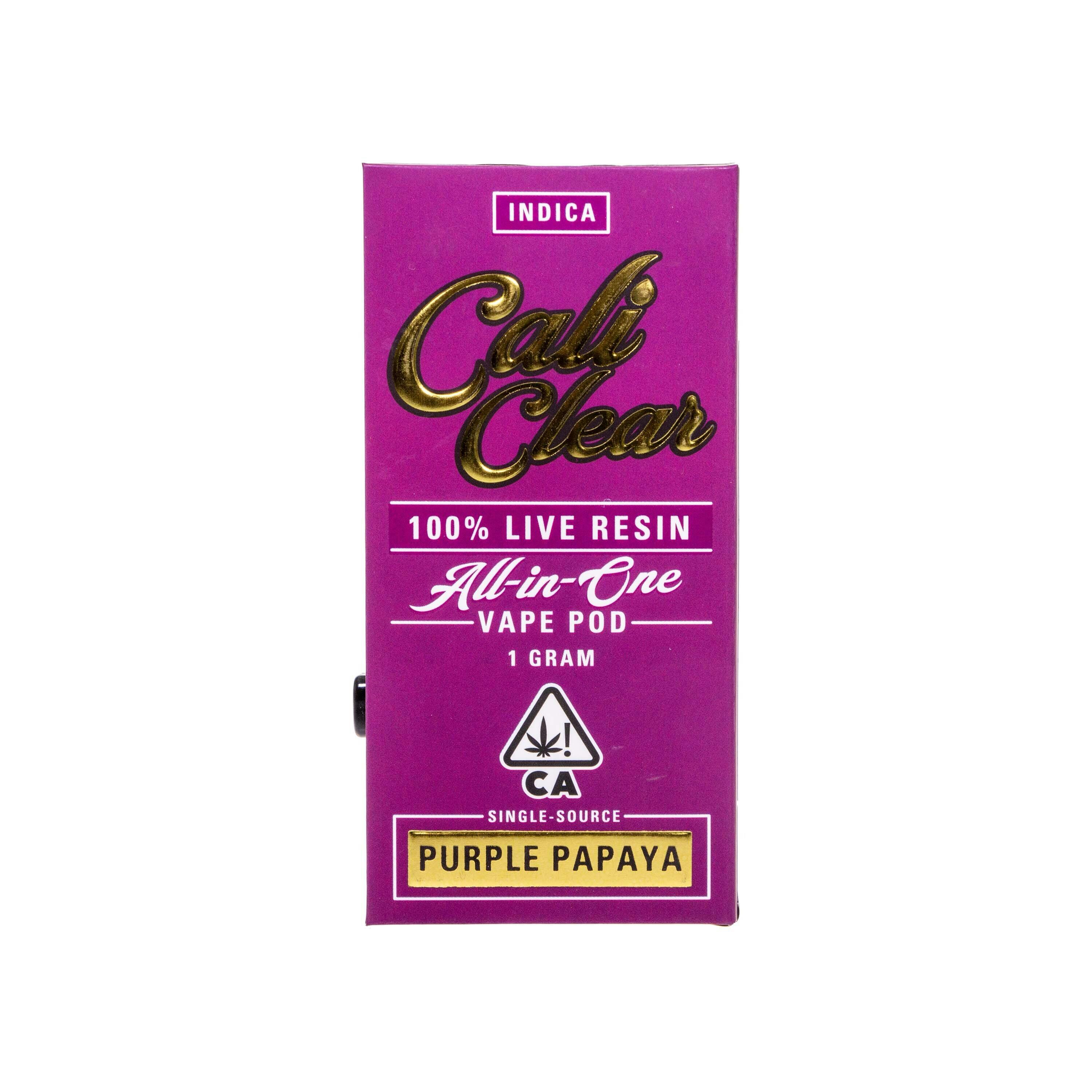 Cali Clear — Purple Papaya