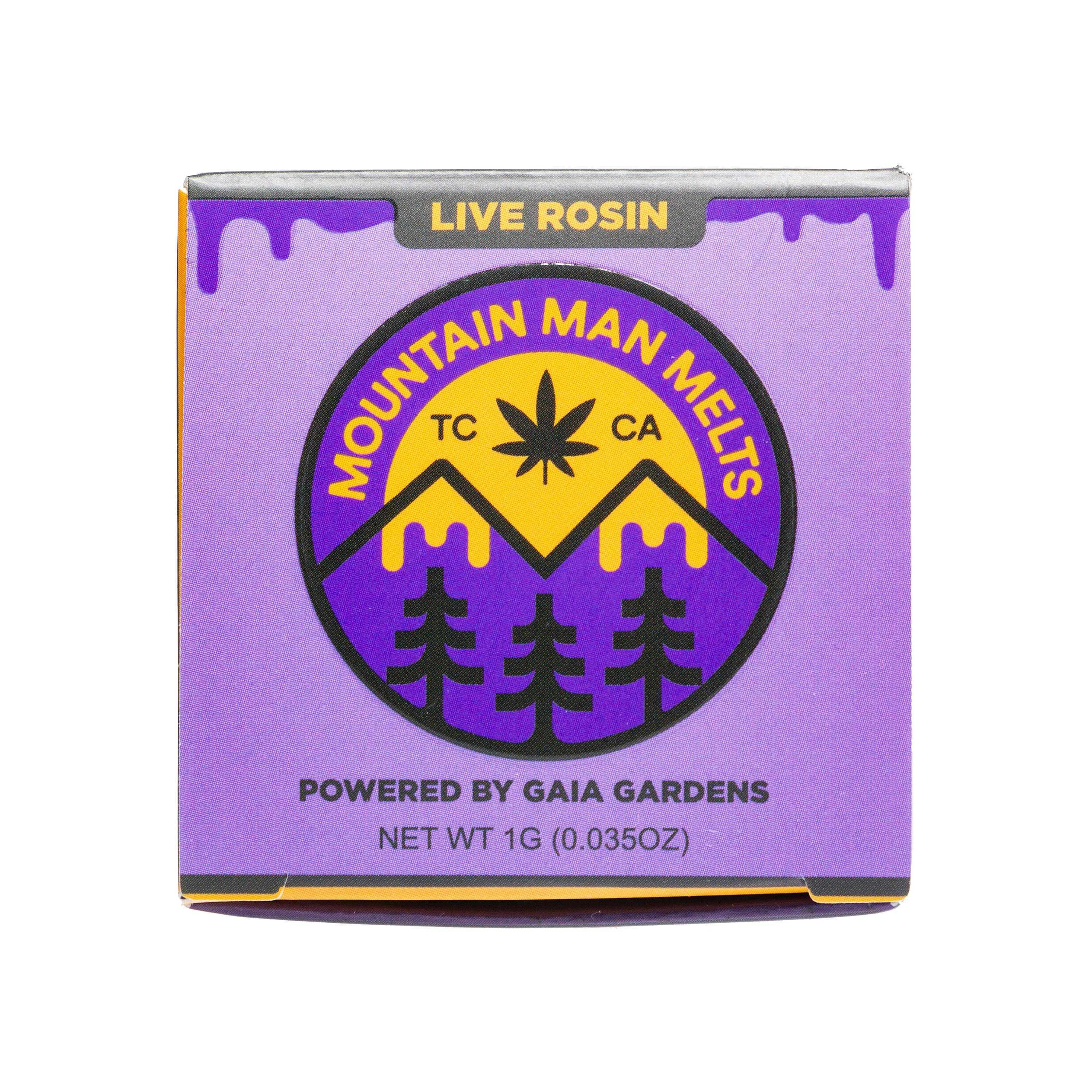 Mountain Man Melts — Rainbow Push Pop