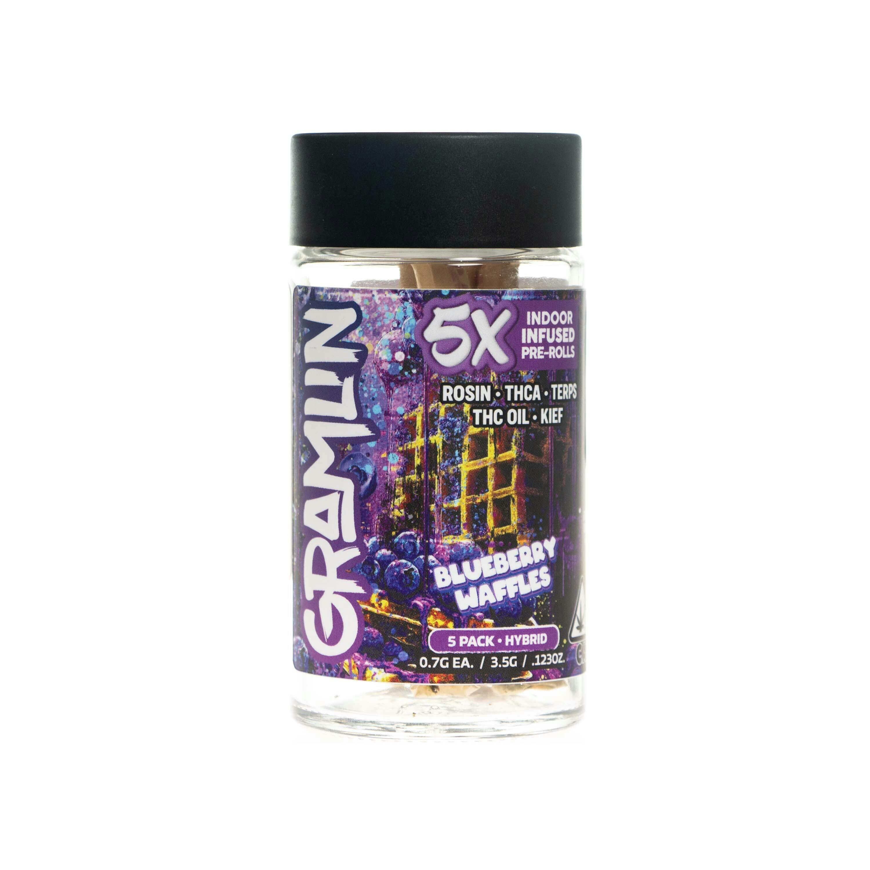 Gramlin: Blueberry Waffles