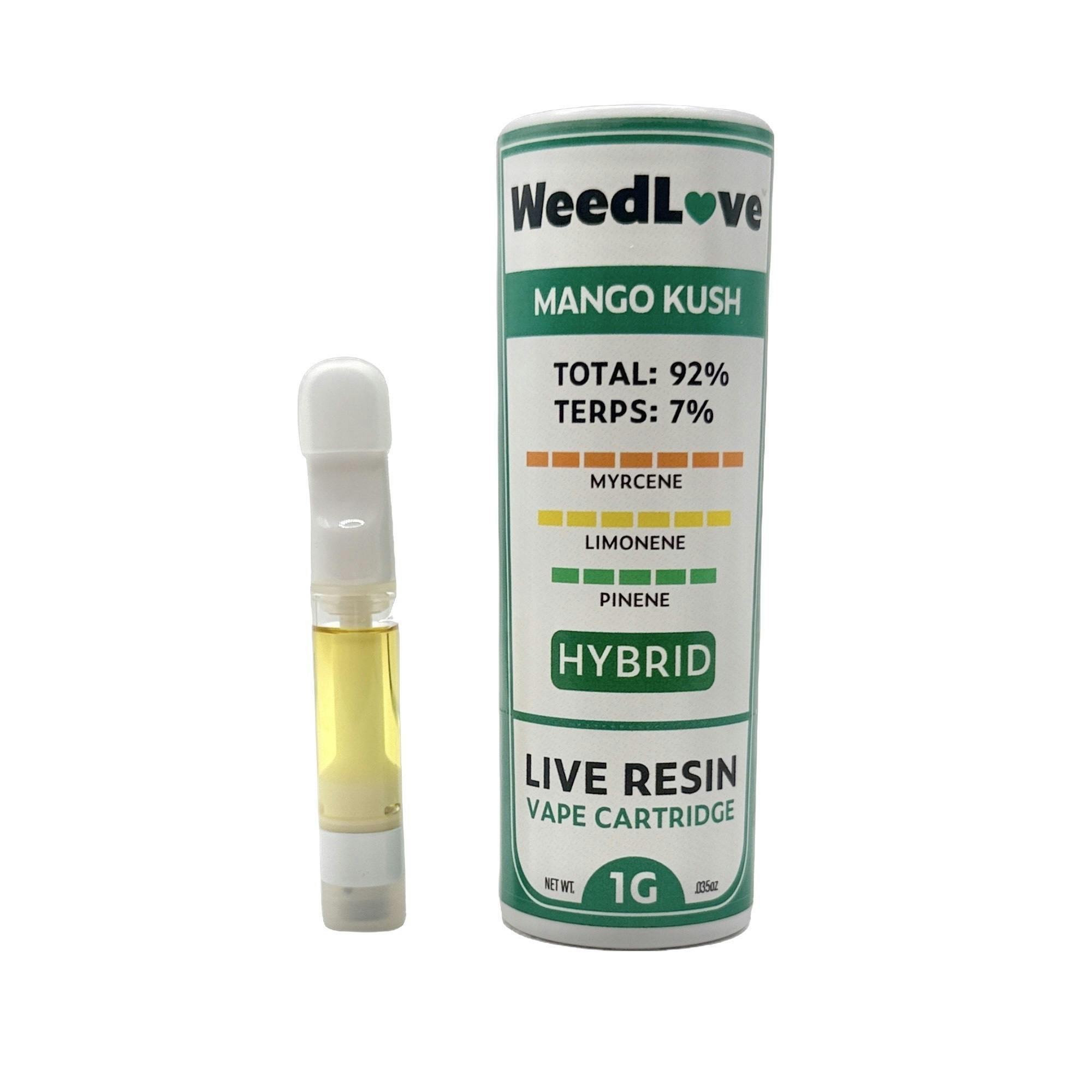 LIVE RESIN CARTRIDGE 1G