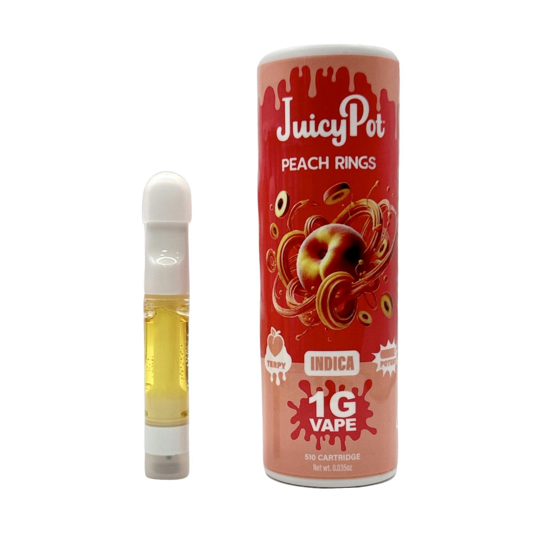 PEACH RINGS: PEACH RINGS CARTRIDGE 1G