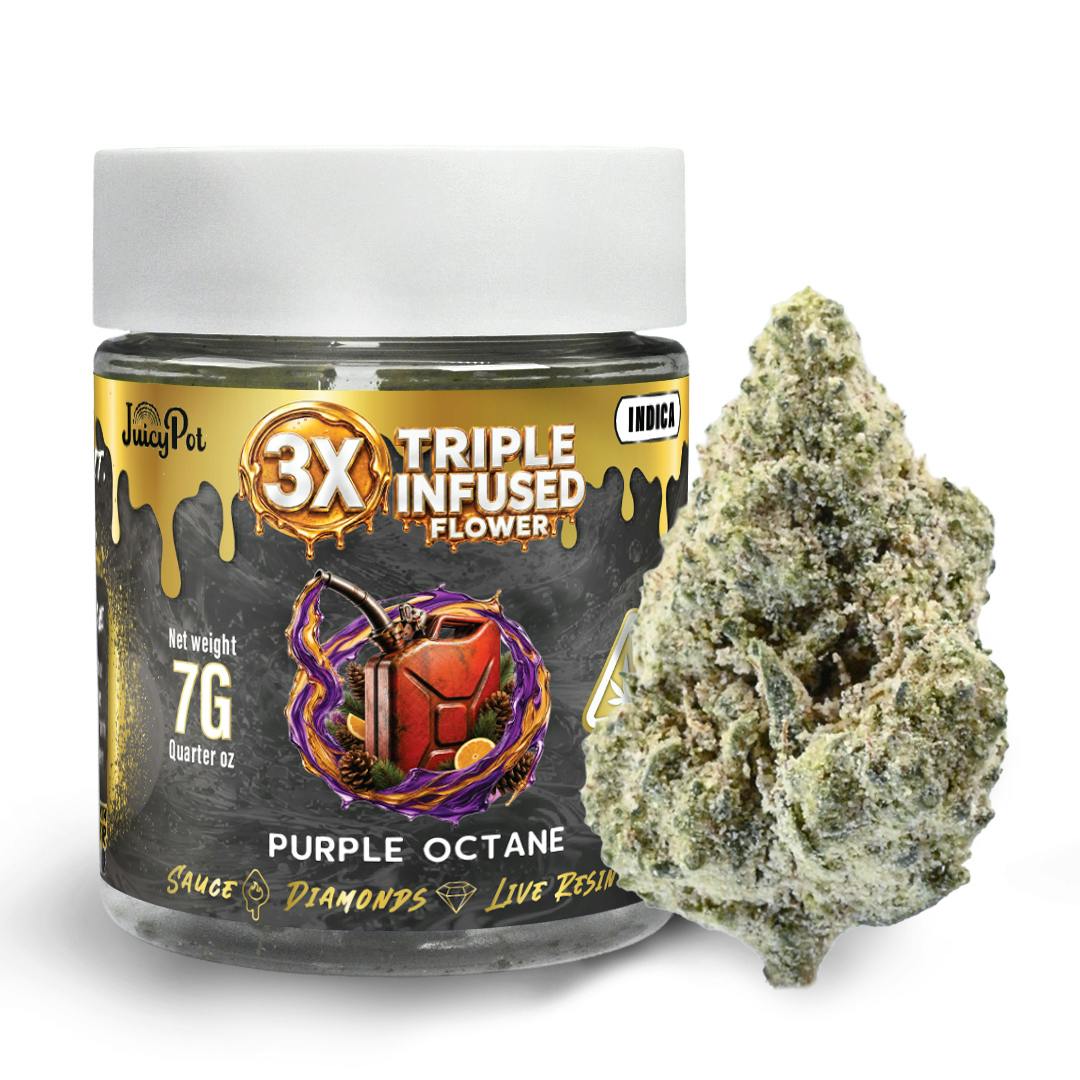 Purple Octane: PURPLE OCTANE TRIPLE INFUSED - QUARTER