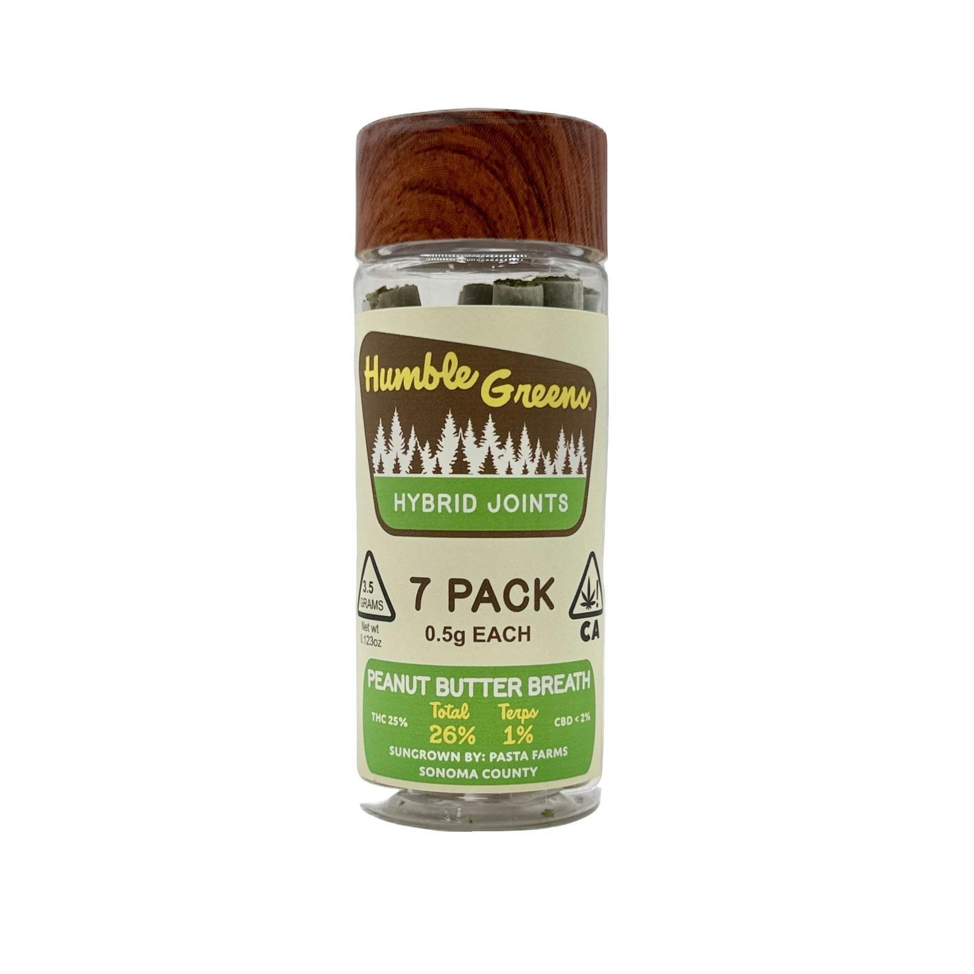 Peanut Butter Breath Prerolls 7 Pack 3.5g