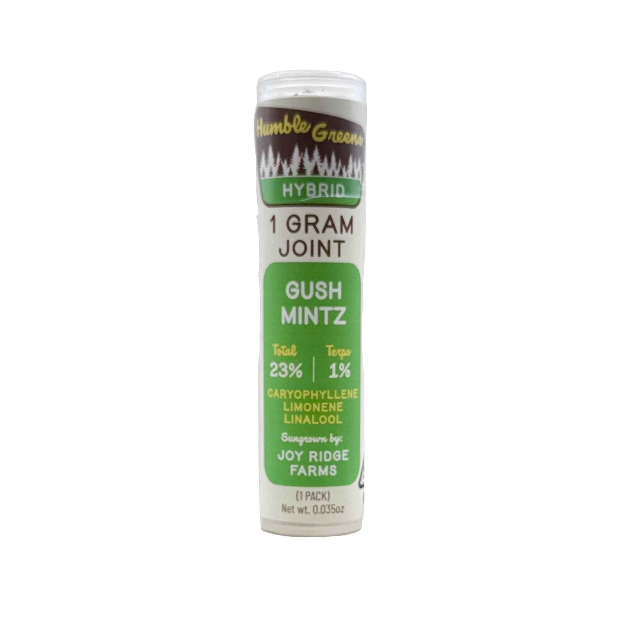 Gush Mintz Preroll Single 1g