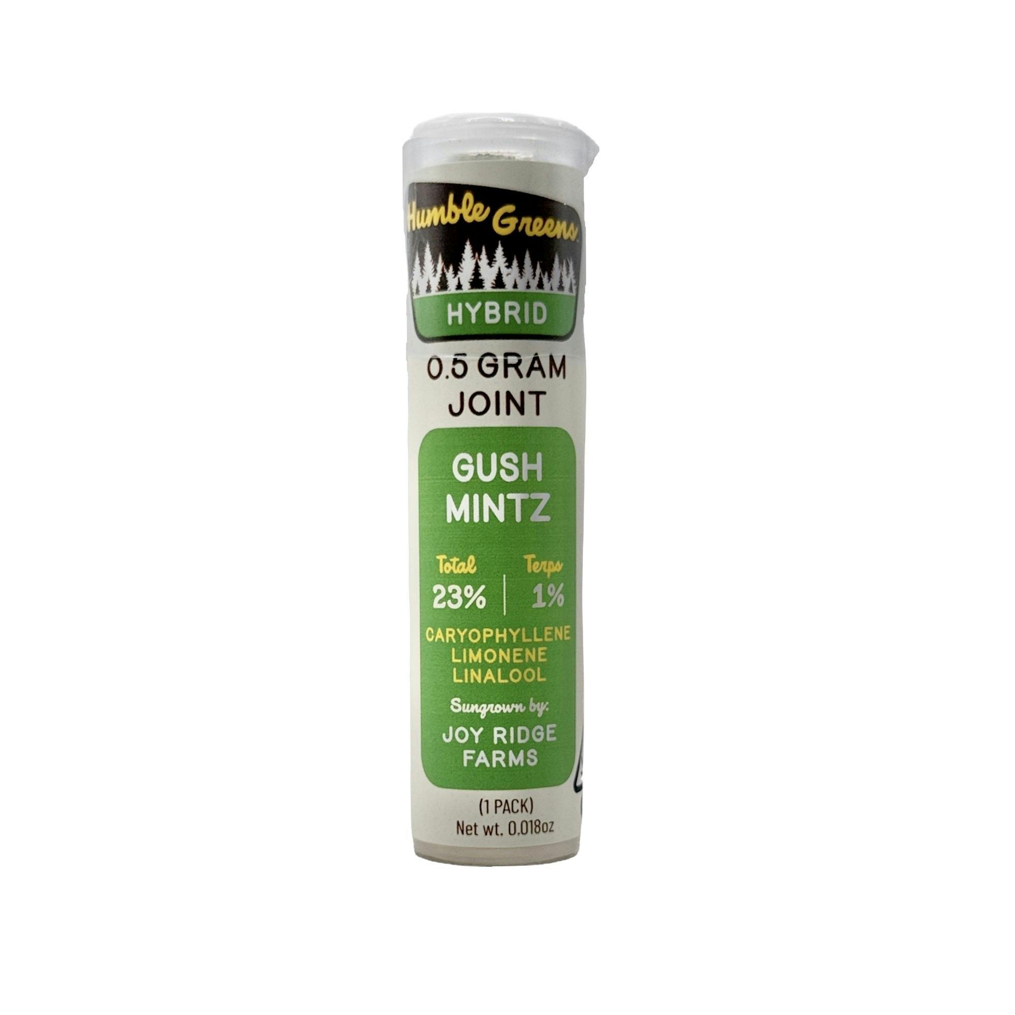 GUSH MINTZ PREROLL Single .5G