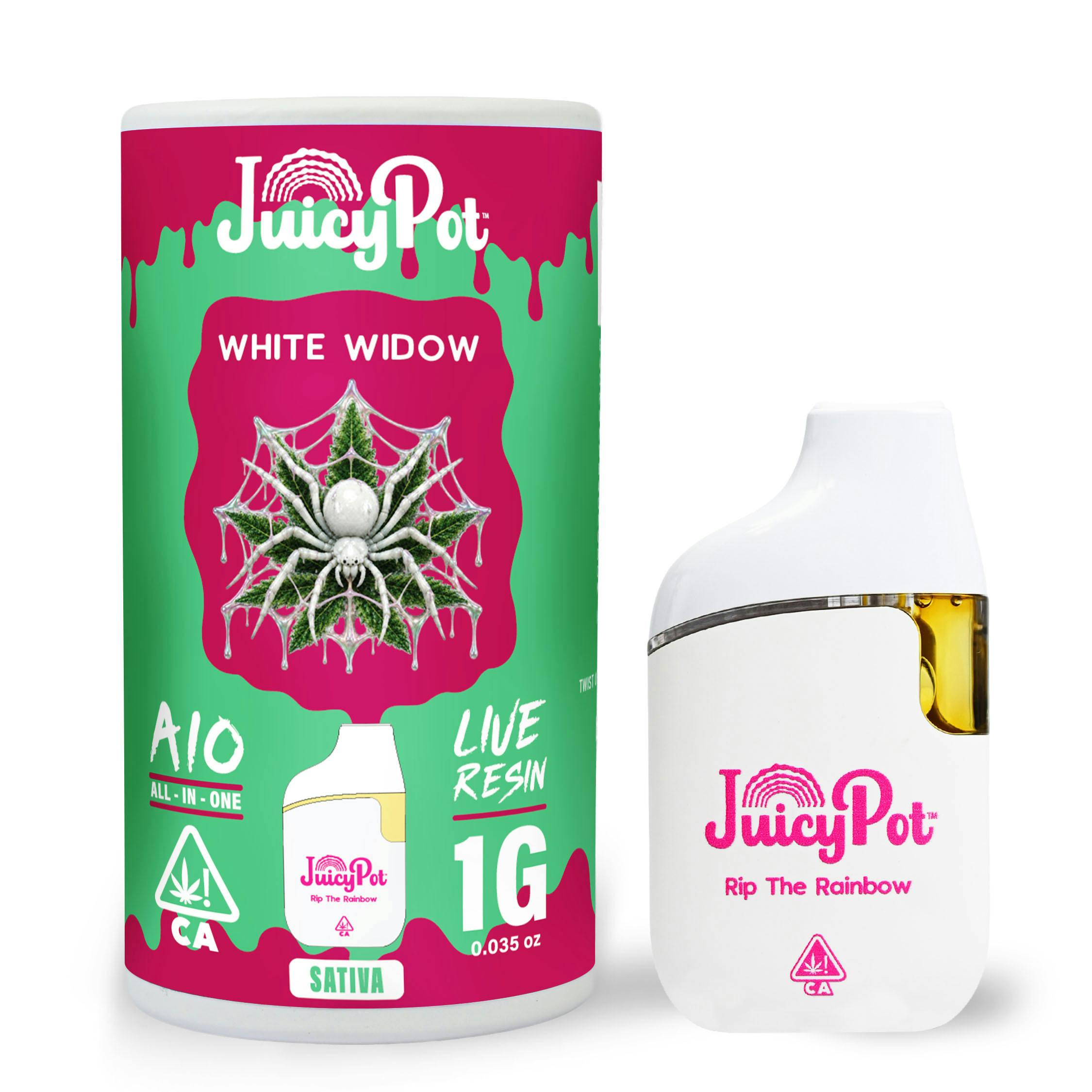 WHITE WIDOW LIVE RESIN AIO 1G