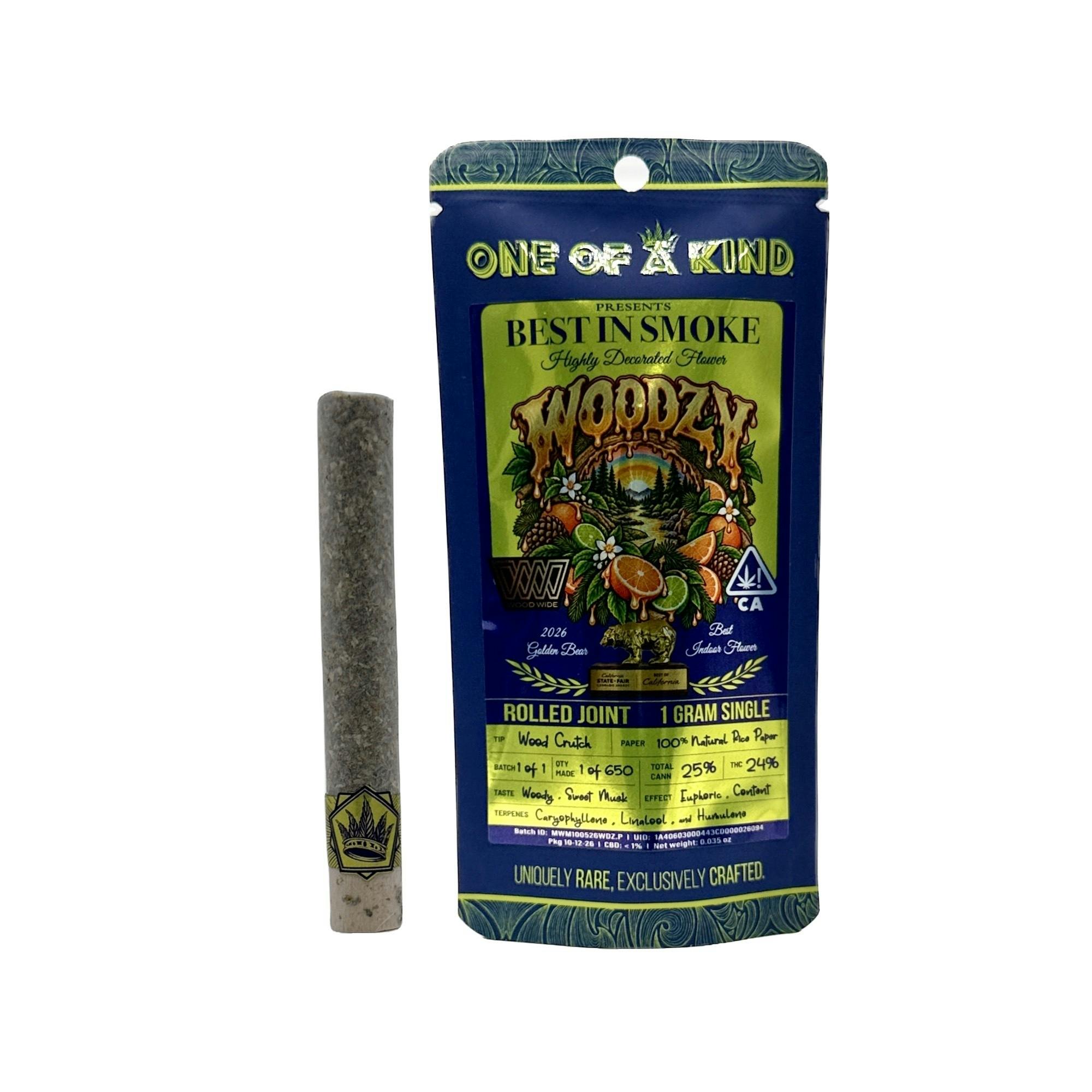 WOODZY PREROLL SINGLE 1.25G