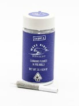 Wave Rider - Pre Roll - Grape Gas - 14 pk 0.5g PR - Indica, Green Vibe Inc - Wave Rider