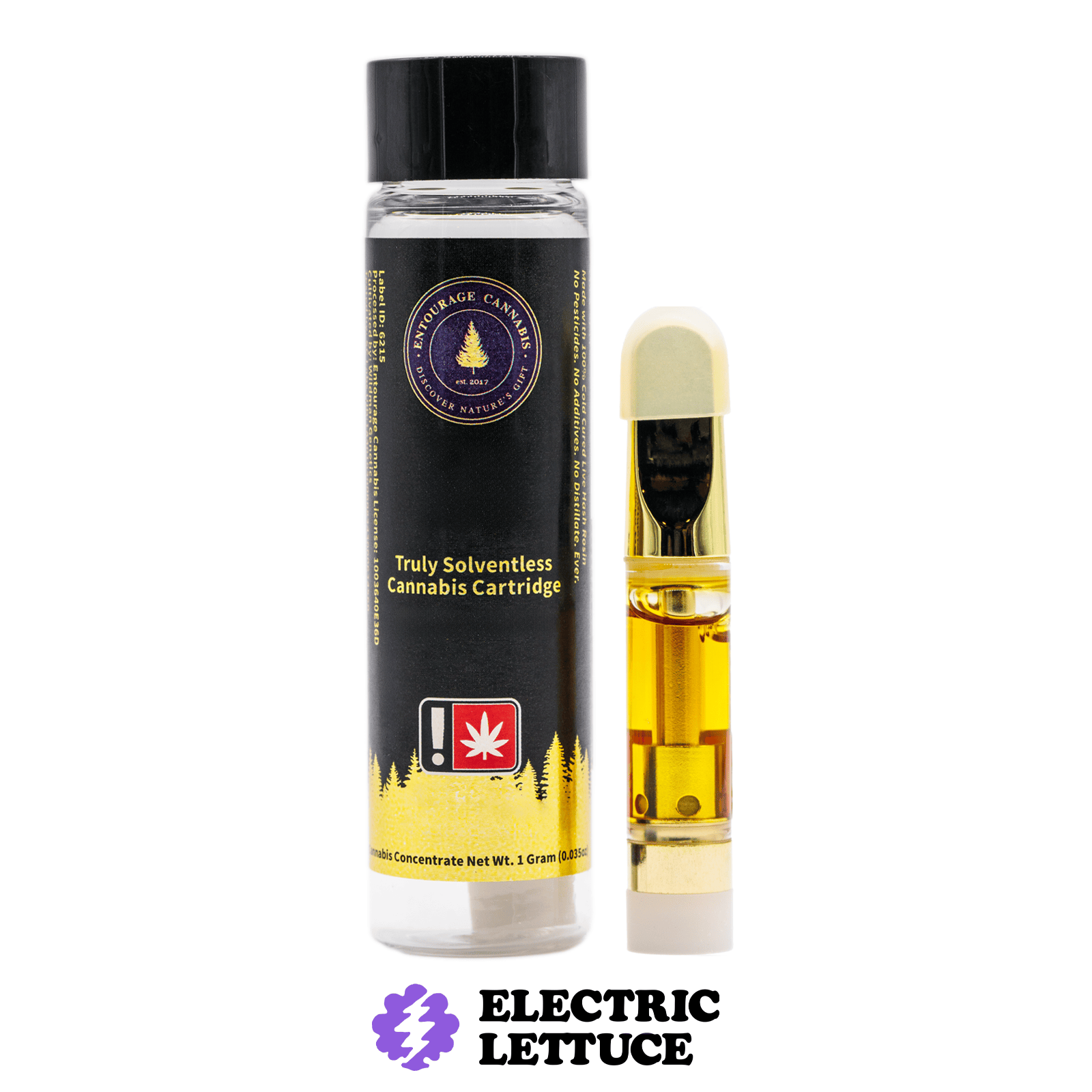 Entourage: Entourage Hash Burger Live Rosin Cartridge 1g
