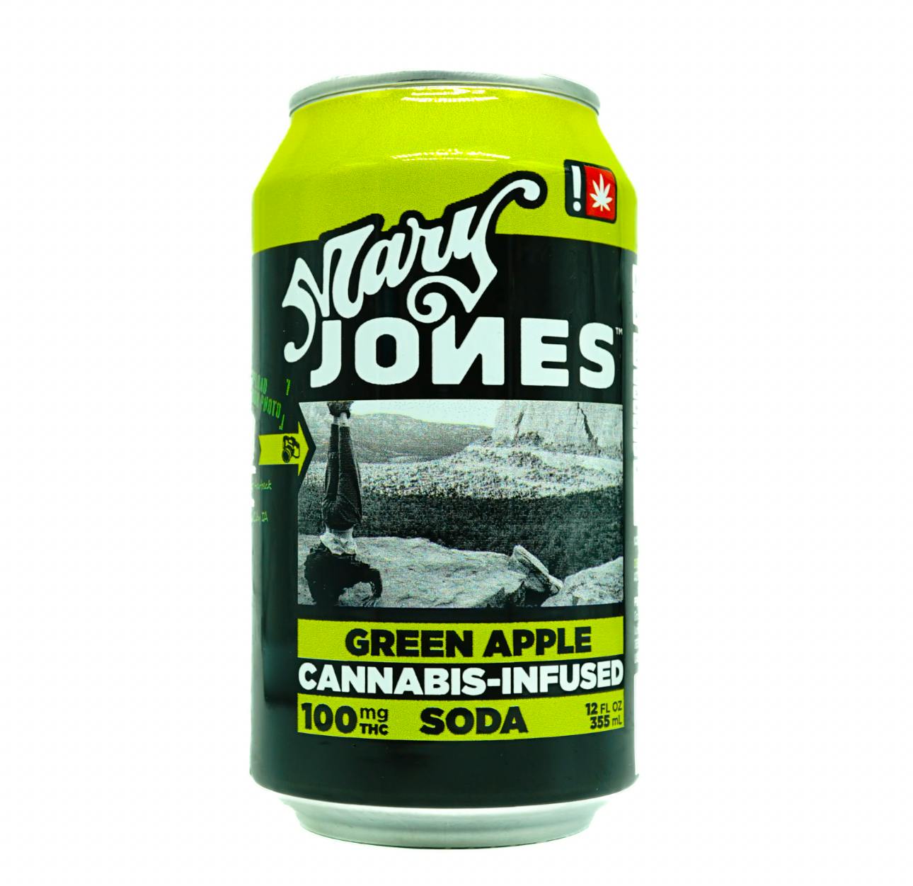 Mary Jones Green Apple Soda