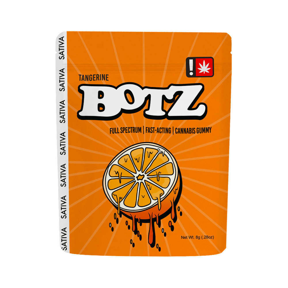 Botz: Botz Sativa Tangerine Gummy 100mg